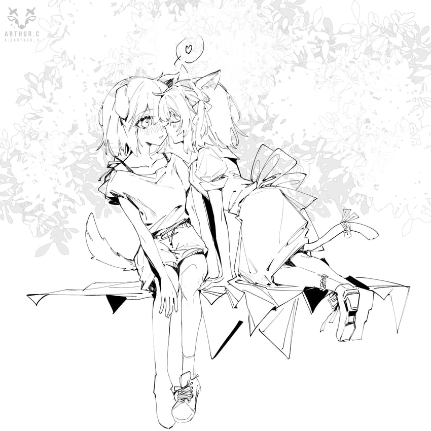 togawa sakiko and misumi uika (bang dream! and 1 more) drawn by arthur_c