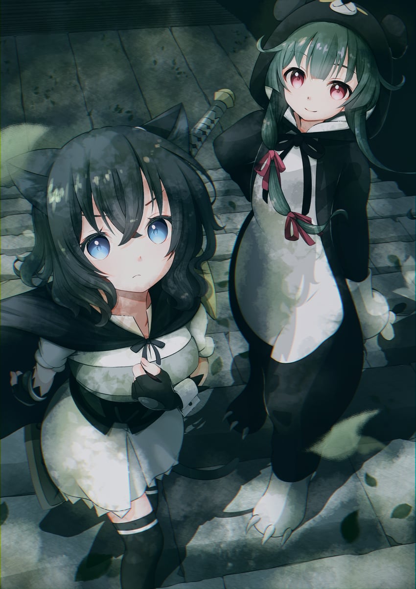 fran, yuna, and shishou (tensei shitara ken deshita and 1 more) drawn by yurika_(poire087)