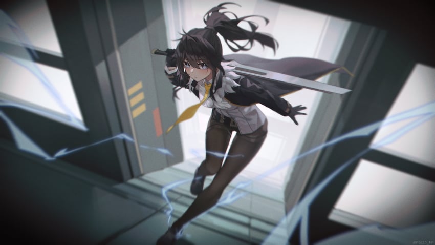 seha lee and seri lee (closers) drawn by pasta_(sanyan)