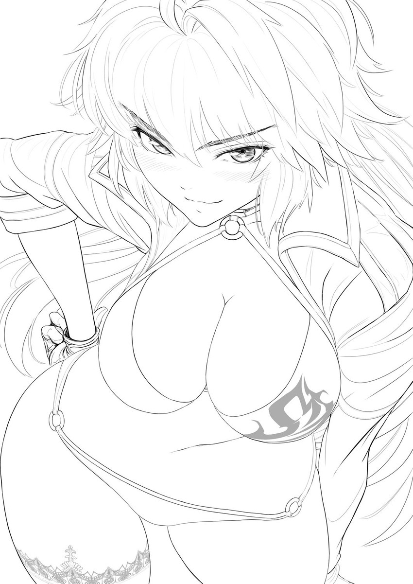 jeanne d'arc alter (fate and 1 more) drawn by imizu_(nitro_unknown)
