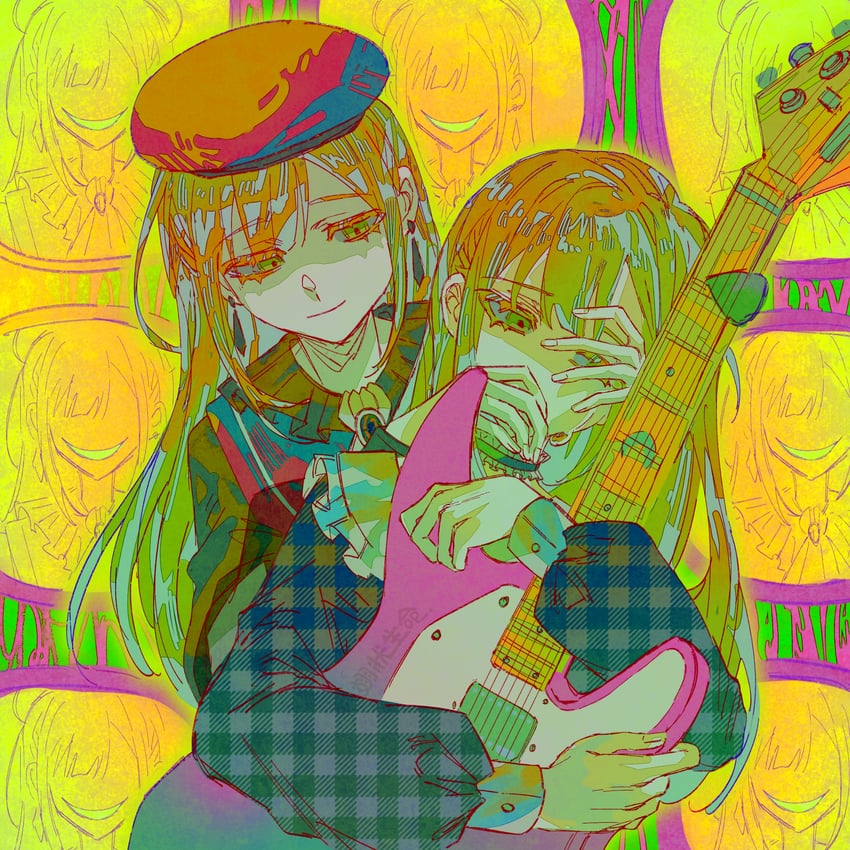 wakaba mutsumi and mortis (bang dream! and 1 more) drawn by chi_zhuang_shengming