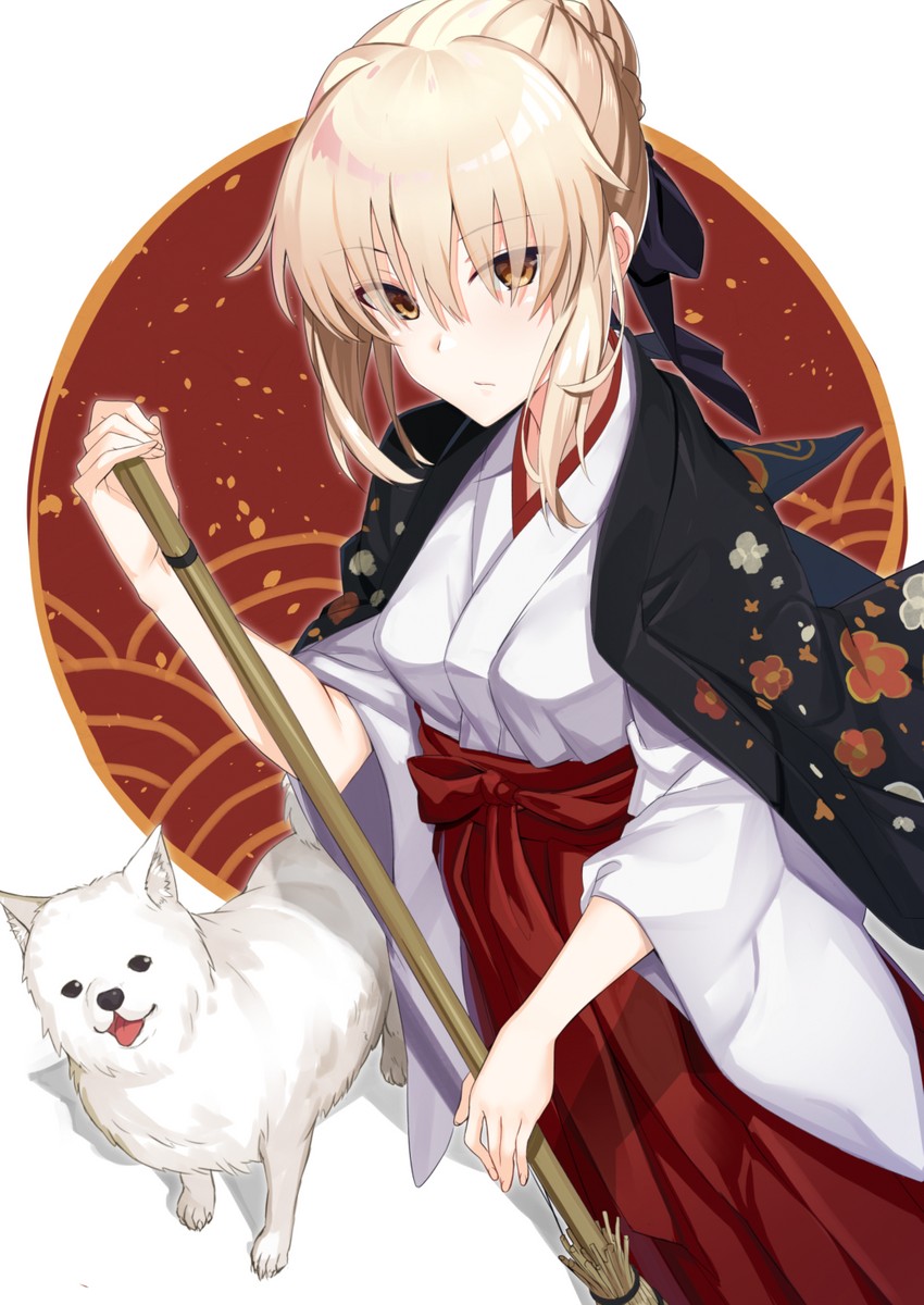artoria pendragon, saber alter, and cavall ii (fate and 1 more) drawn by shuutou_haruka