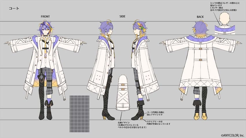 aster arcadia (nijisanji and 1 more) drawn by amaichi_esora