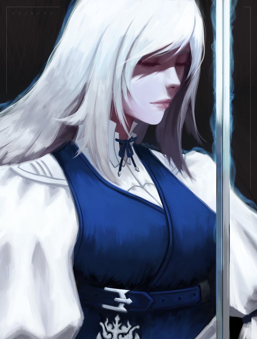 jill warrick (final fantasy and 1 more) drawn by akirasu