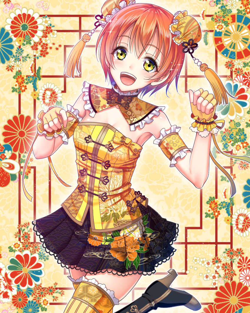 hoshizora rin (love live! and 2 more) drawn by youshuu