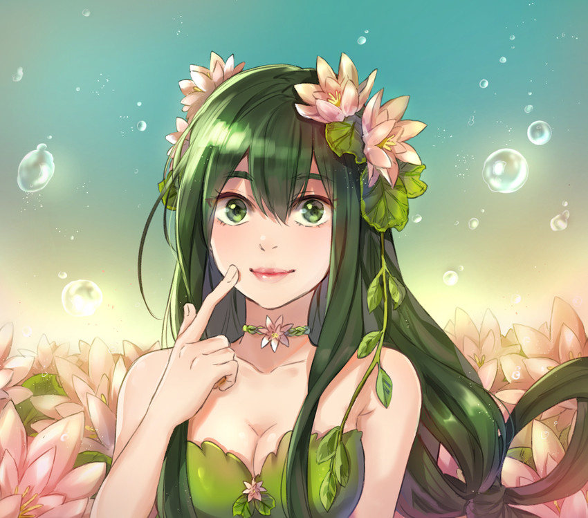 asui tsuyu (boku no hero academia) drawn by annabel-m