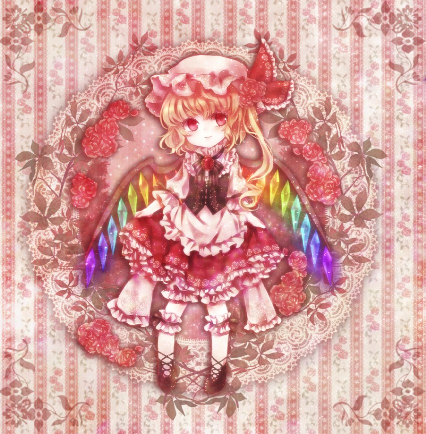 flandre scarlet (touhou) drawn by neme