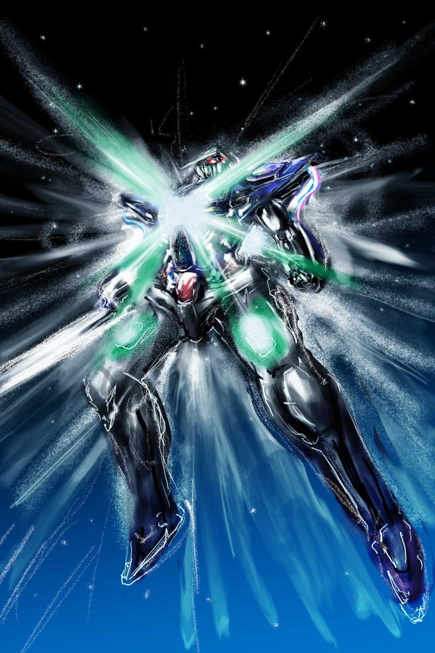 gundam exia (gundam and 1 more) drawn by konbu_(comb)