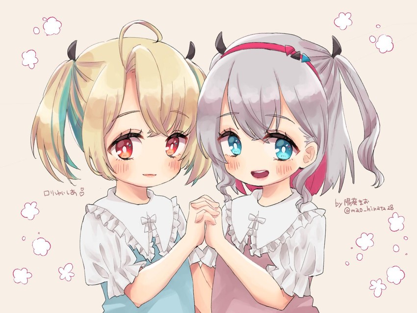 musubime yui and minase shia (avatar 2.0 project) drawn by mao_hinata