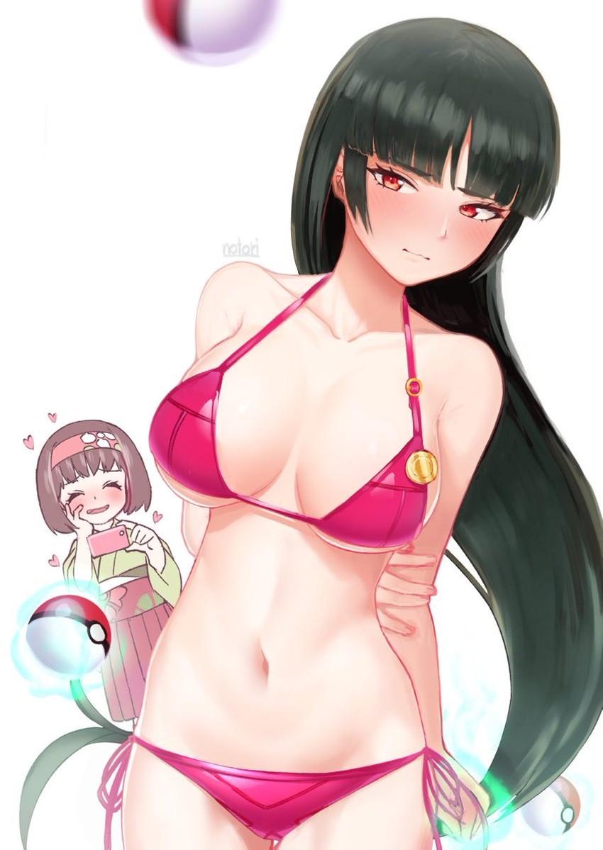 sabrina and erika (pokemon and 1 more) drawn by notori_d