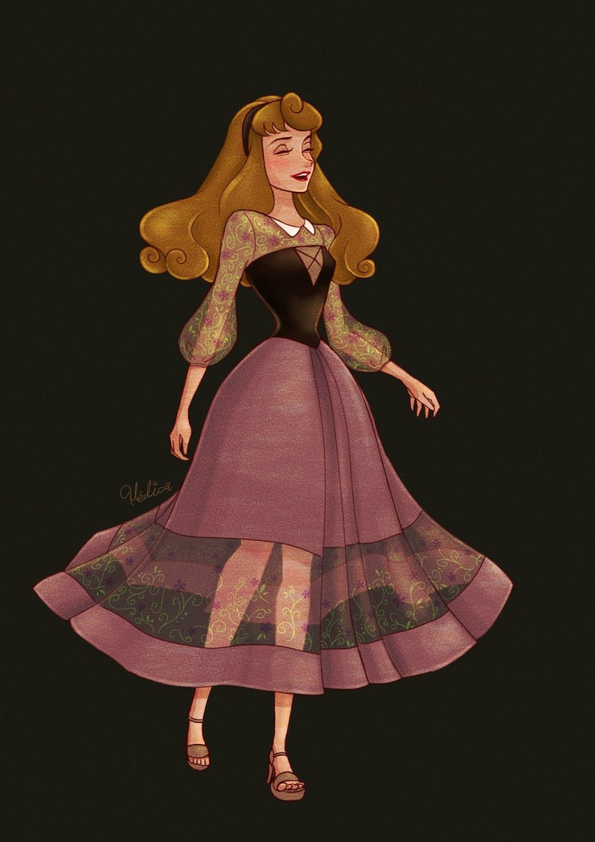 aurora (sleeping beauty) drawn by 11874tty