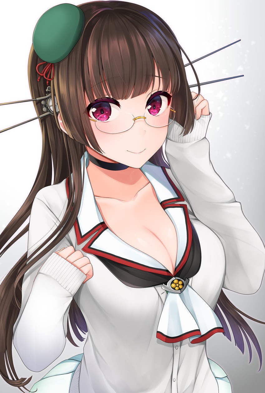 choukai and choukai kai ni (kantai collection) drawn by yunamaro