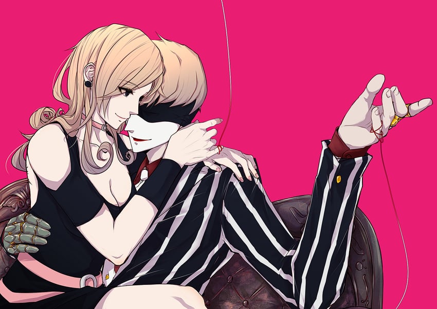 angel and alan gabriel (the big o) drawn by atgrbread