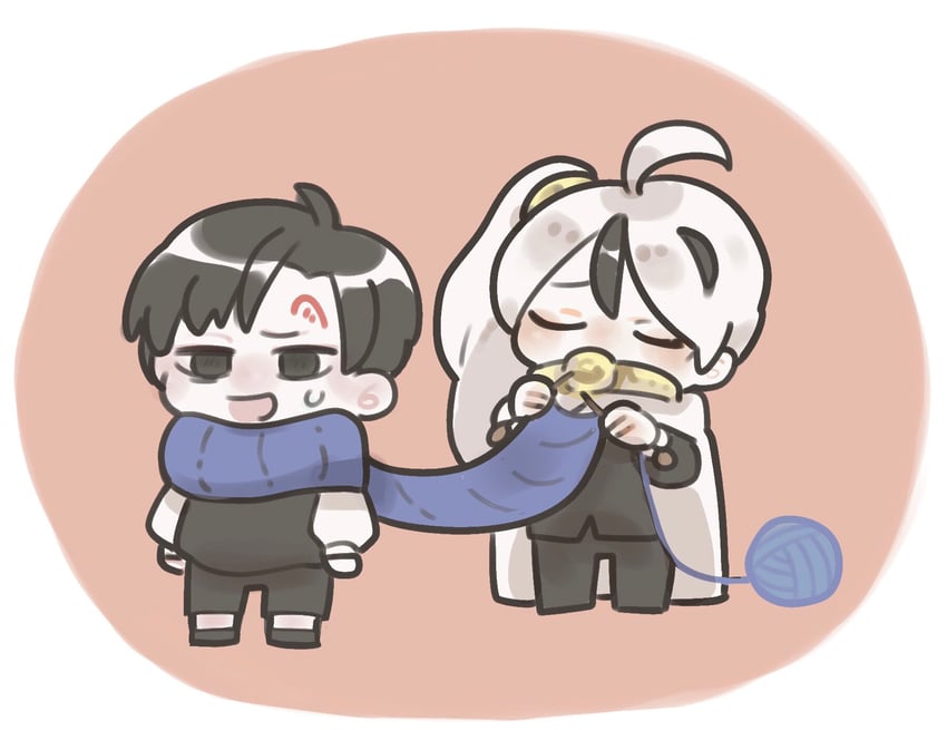 yan vismok and demian (project moon and 2 more) drawn by kojocho05