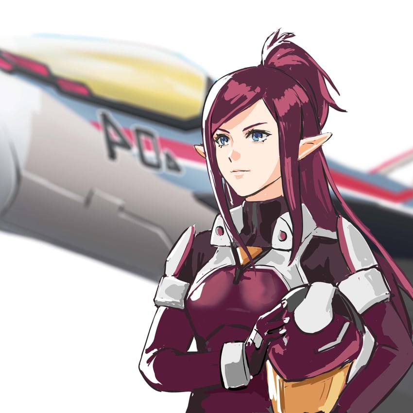 mirage farina jenius and vf-31 (macross and 1 more) drawn by nekkikamille