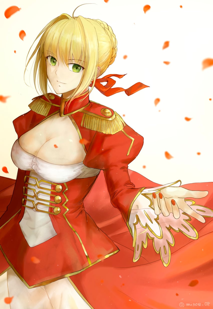 nero claudius (fate and 1 more) drawn by minoe08