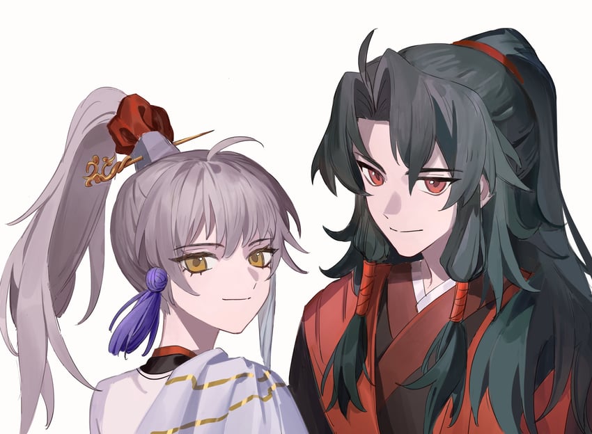 archer and zheng chenggong (fate and 1 more) drawn by faytaralabs