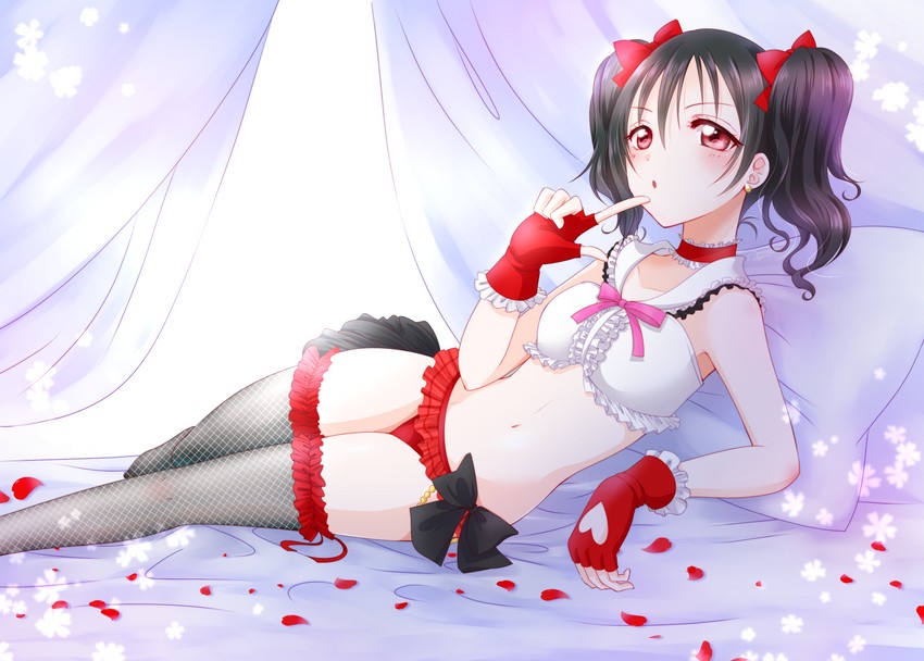 yazawa nico (love live! and 1 more) drawn by ayamu_(igakato)