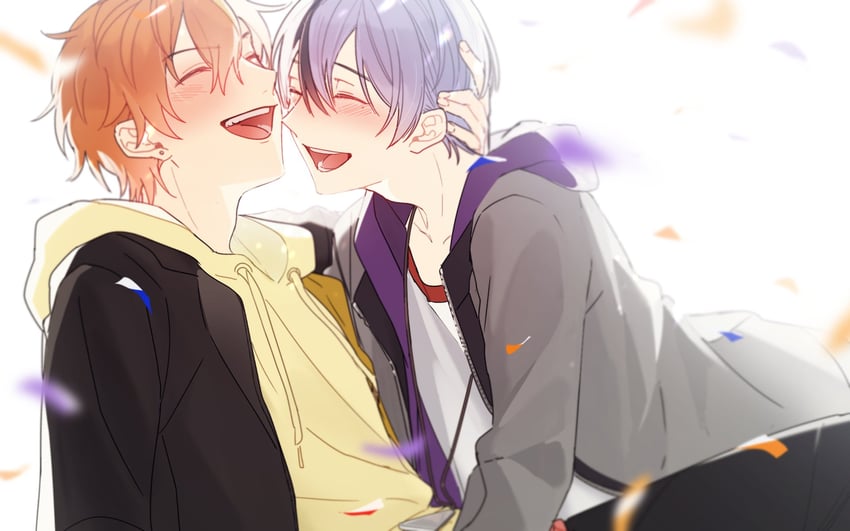 shinonome akito and aoyagi touya (project sekai) drawn by np8_8