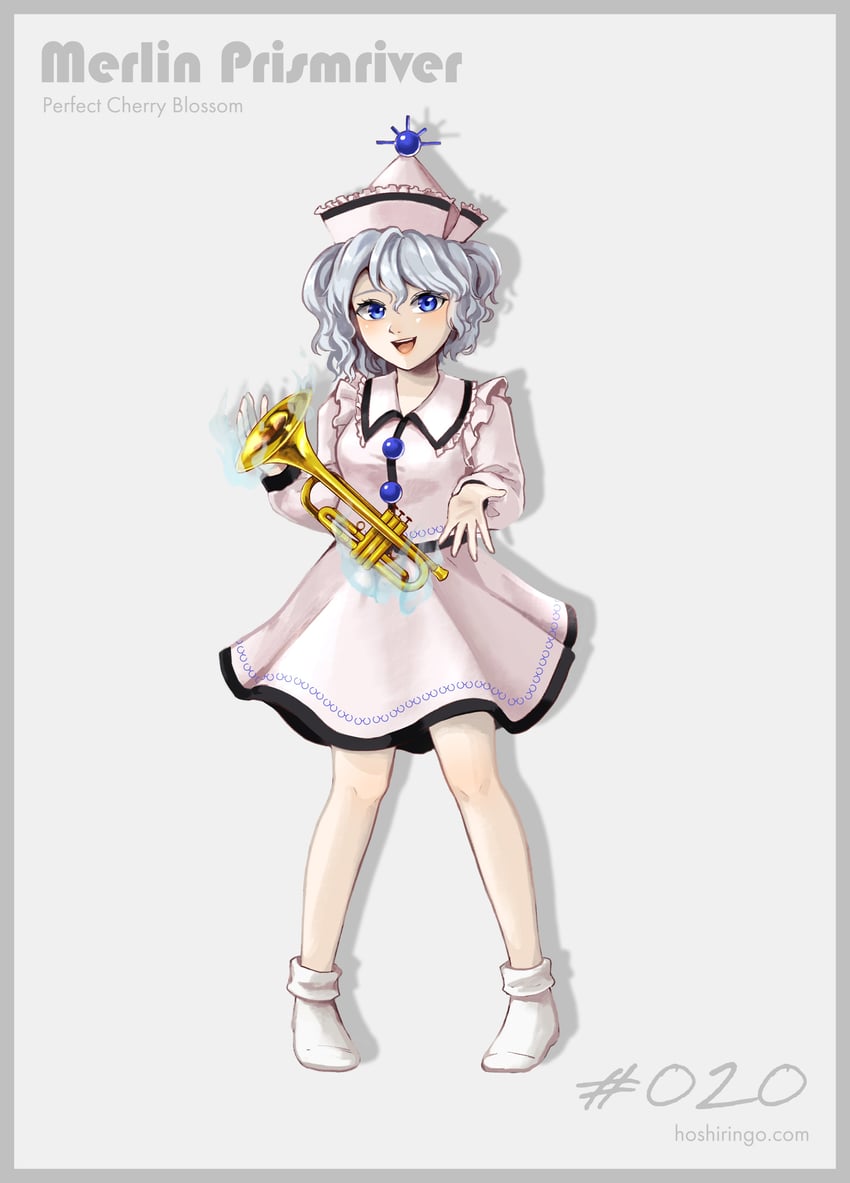 merlin prismriver (touhou and 1 more) drawn by hoshiringo0902