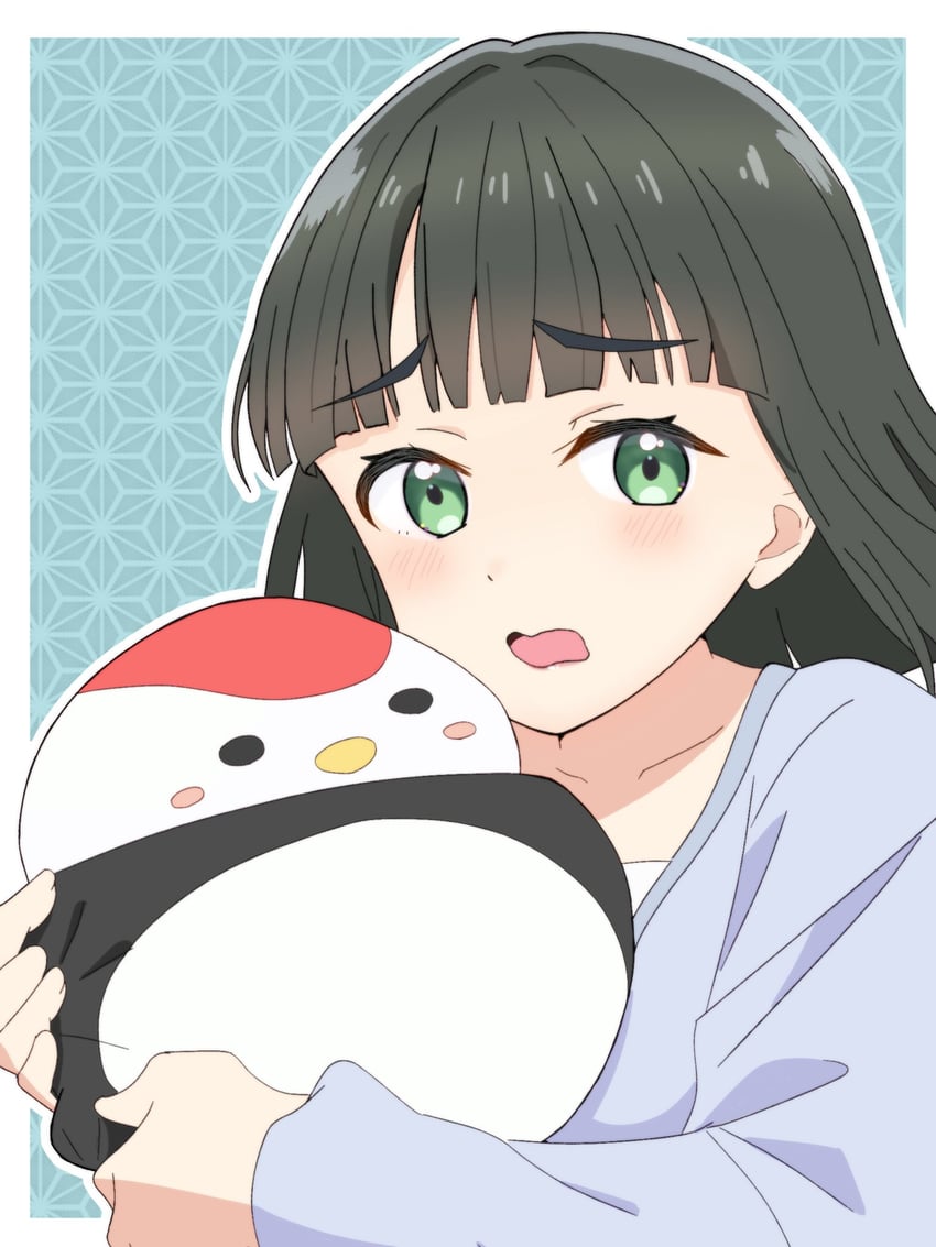 momose ginko and tsuru (love live! and 1 more) drawn by harusame_(wm15_same)
