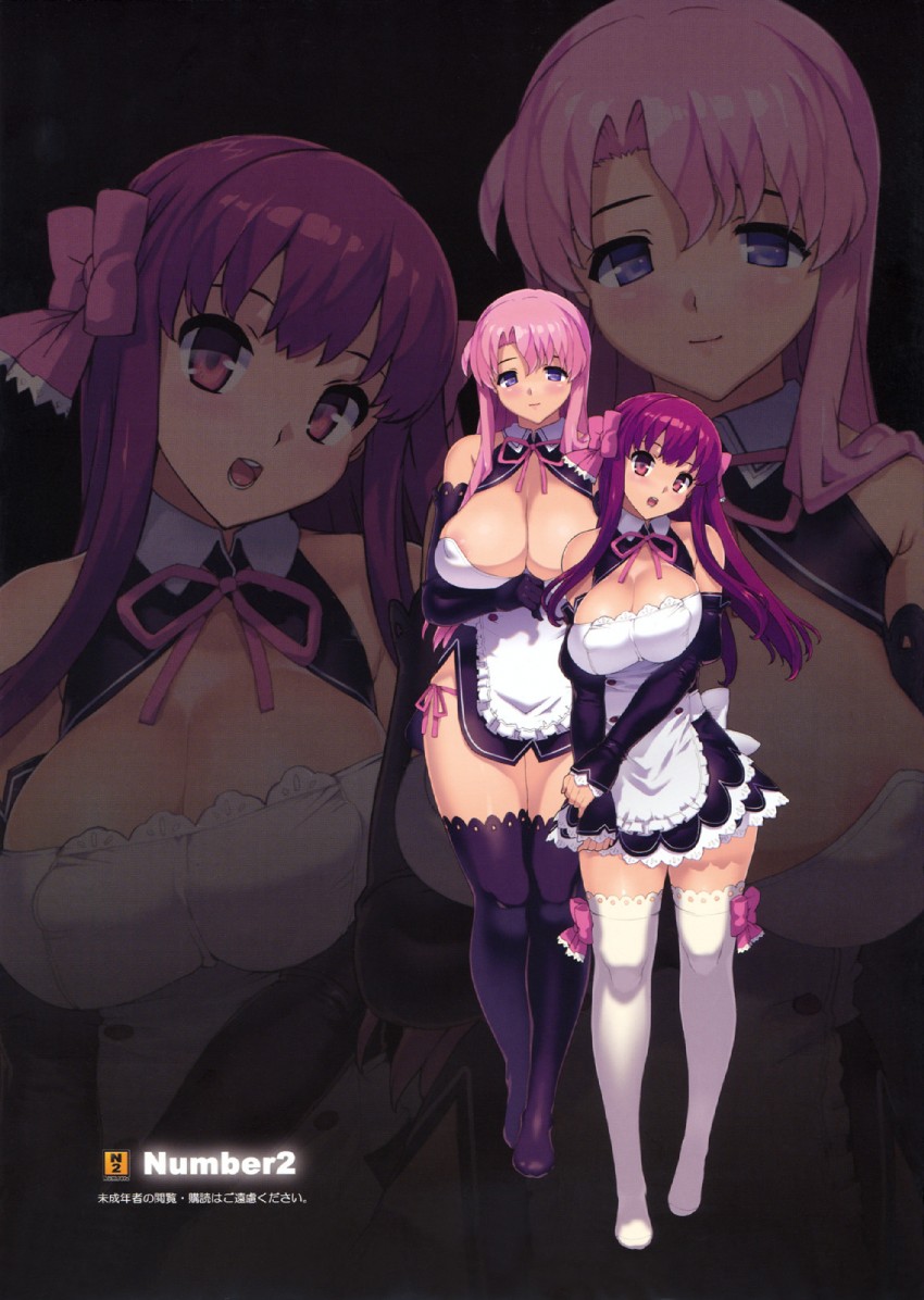 amane and rui (dream c club) drawn by ootomo_takuji
