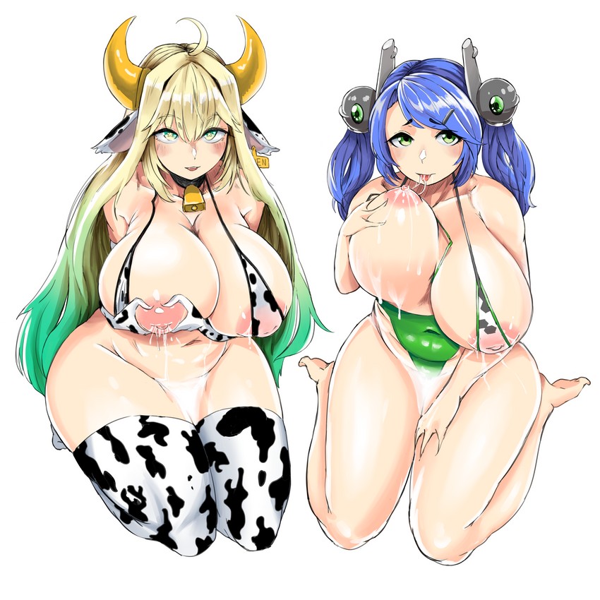 elven forest maker and djinnia (last origin) drawn by nuranuha