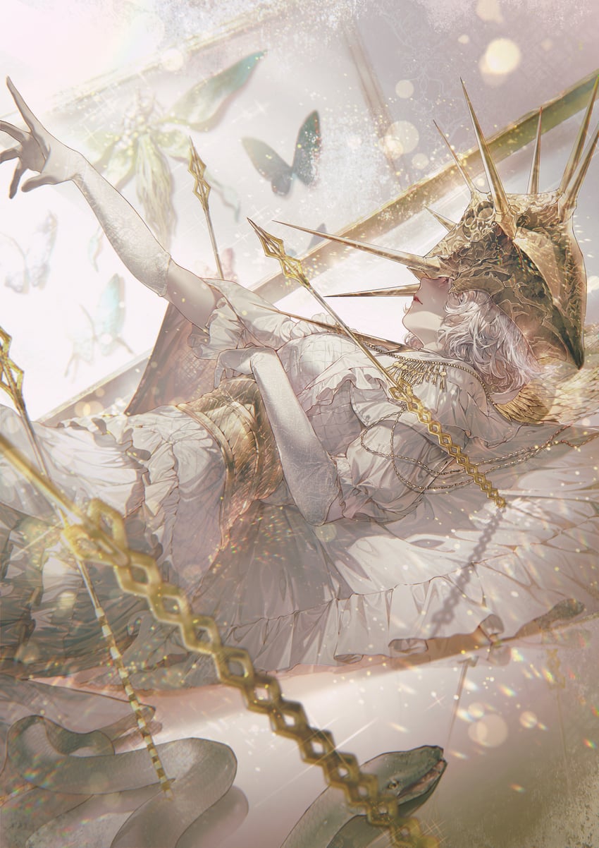 dark sun gwyndolin (dark souls and 1 more) drawn by cuso4_suiwabutu