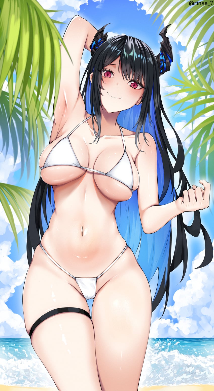 nerissa ravencroft (hololive and 1 more) drawn by rinse_7