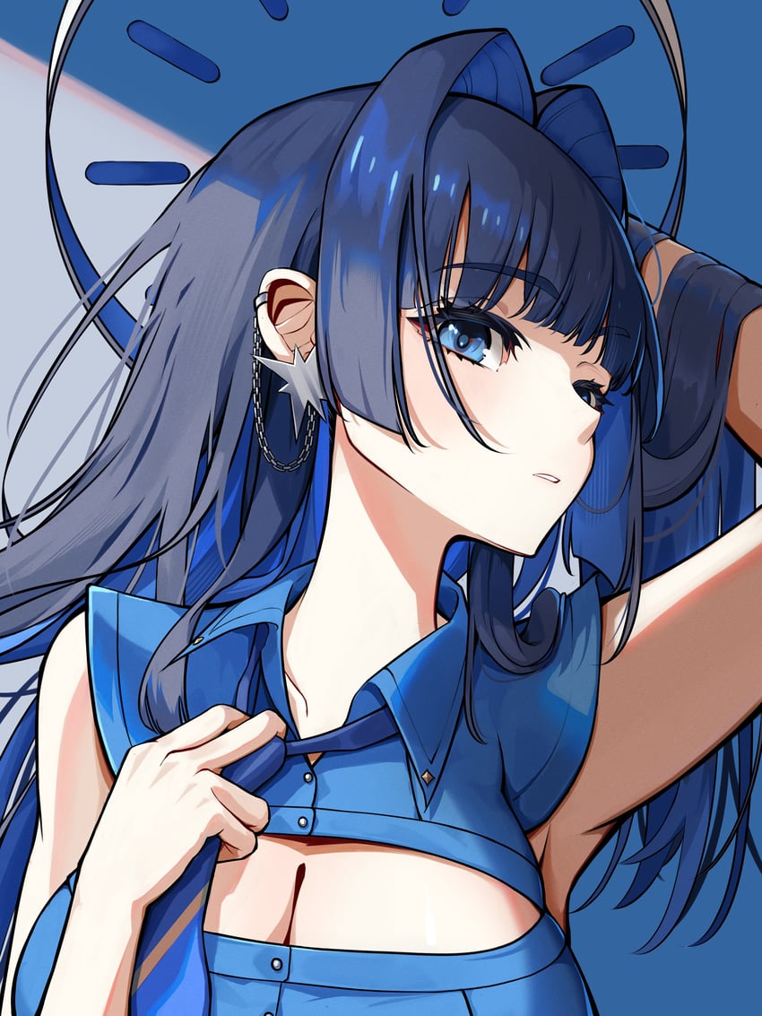 ouro kronii (hololive and 1 more) drawn by h4kuuua_0
