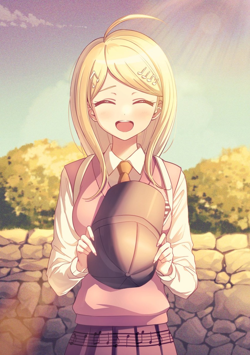 akamatsu kaede (danganronpa and 1 more) drawn by deadnooodles
