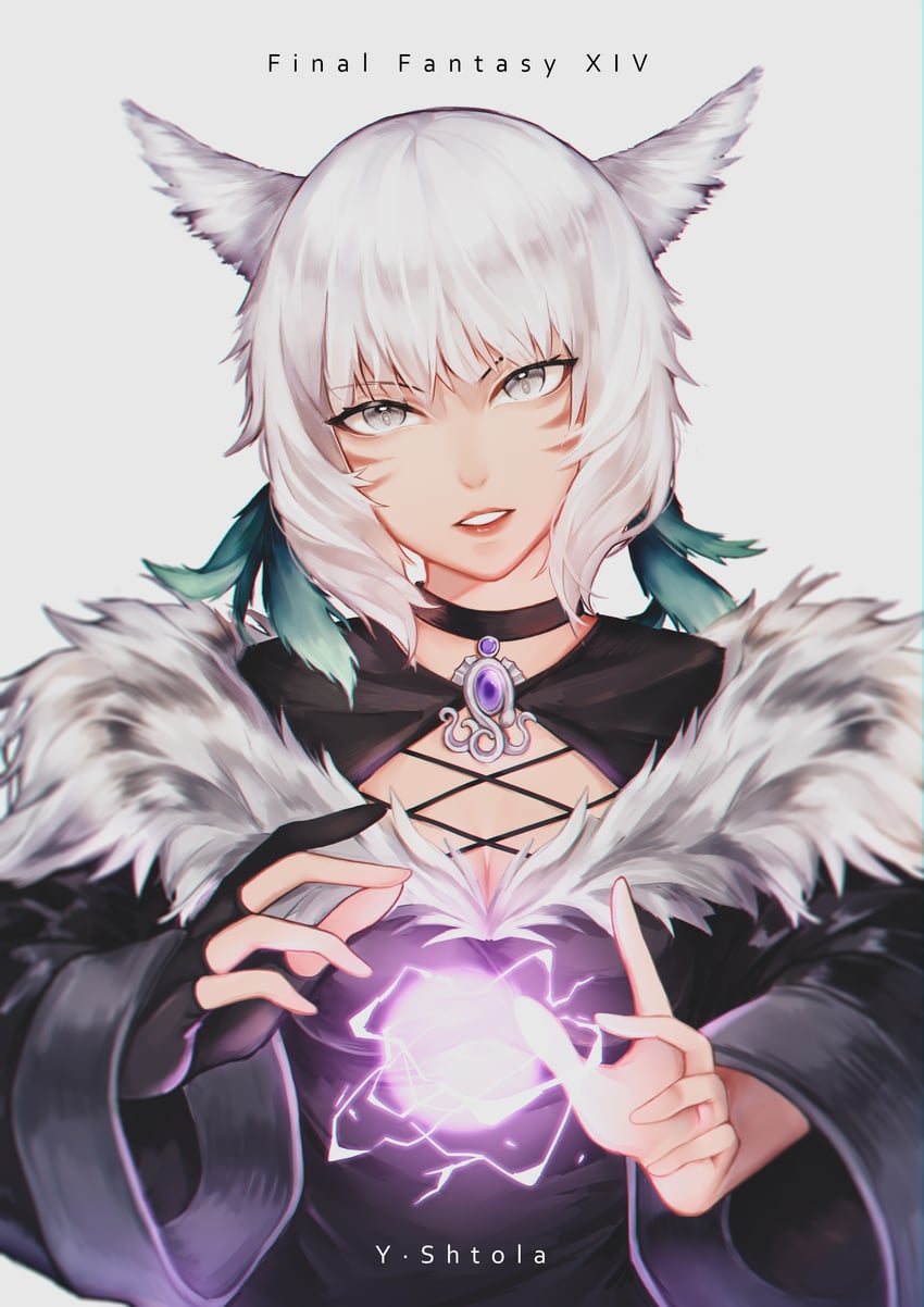 y'shtola rhul (final fantasy and 1 more) drawn by 9yuki