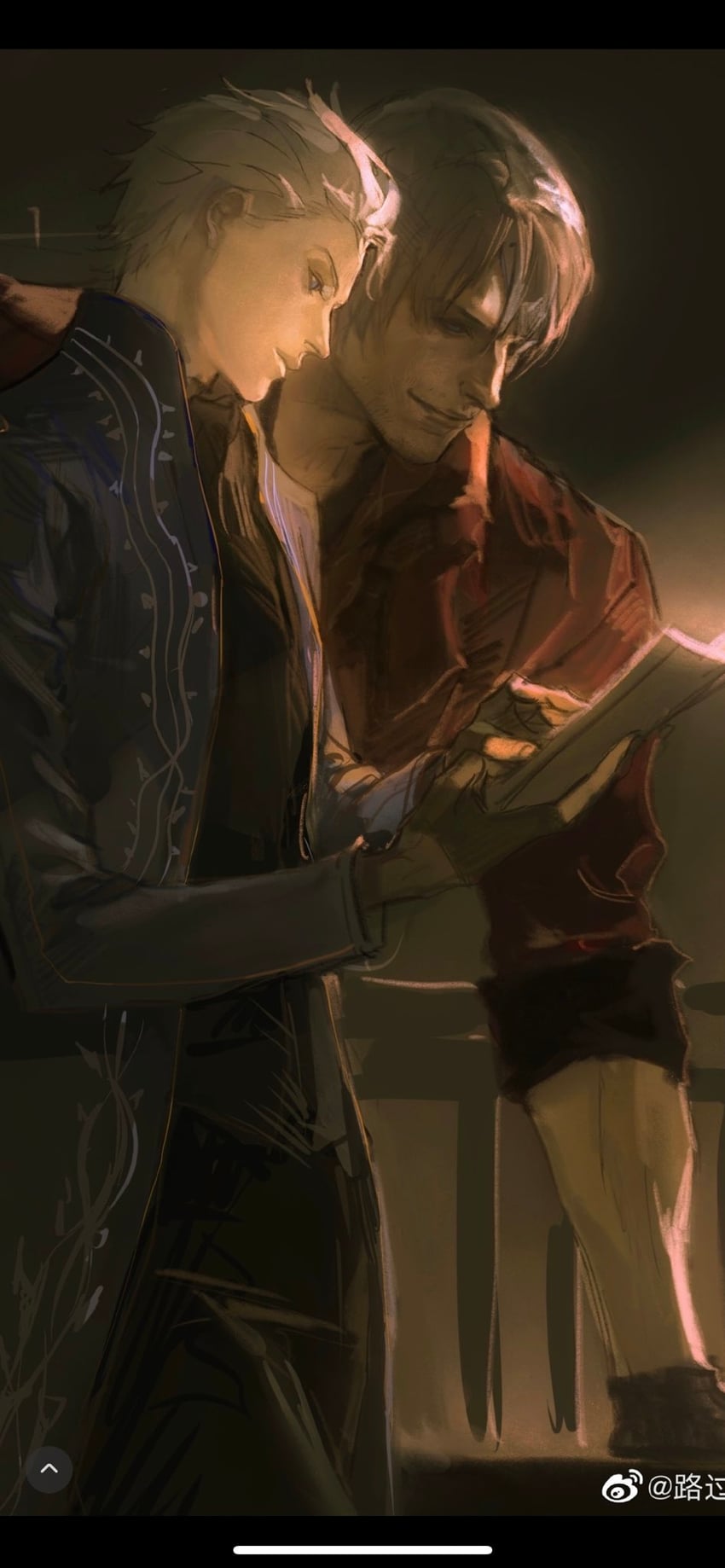 dante and vergil (devil may cry and 1 more) drawn by xiong_hai