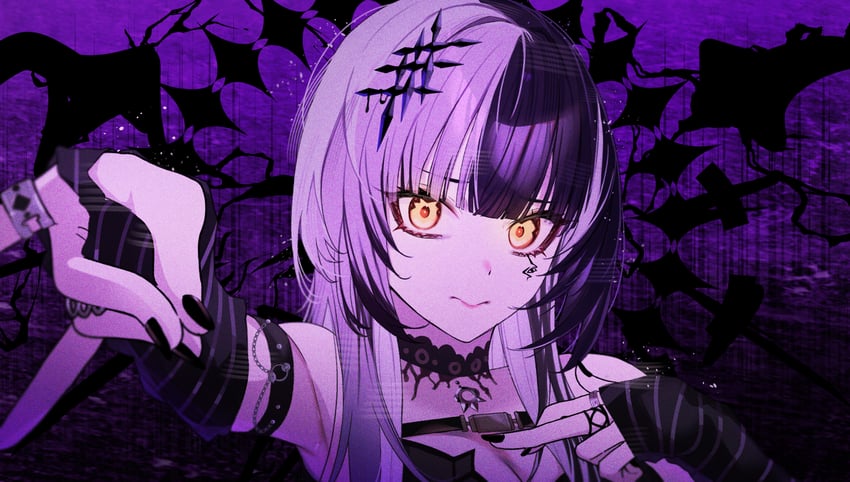 shiori novella (hololive and 1 more) drawn by higeji_(higeji404)