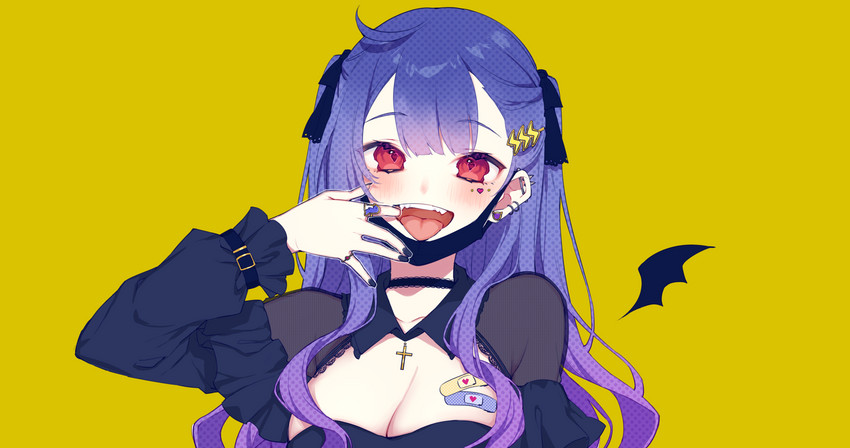 yorudo kimayu (indie virtual youtuber and 1 more) drawn by chiyomaru_(yumichiyo0606)