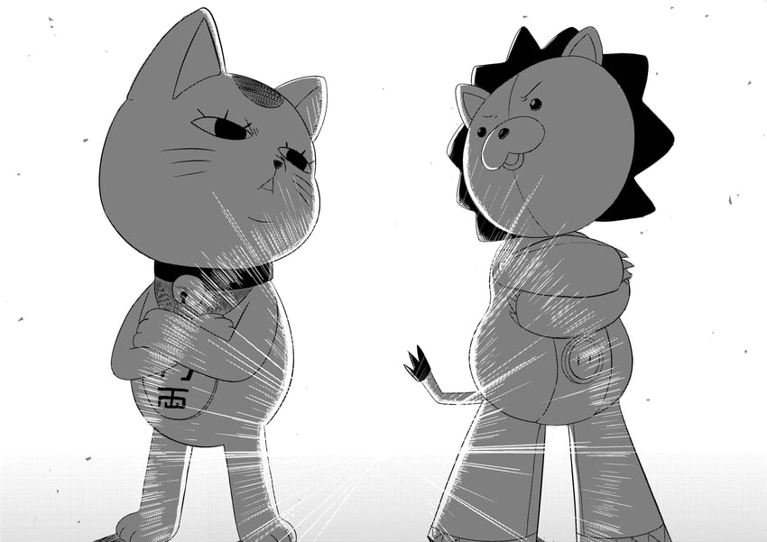 turbo granny and kon (bleach and 1 more) drawn by oliver_dreamwalker