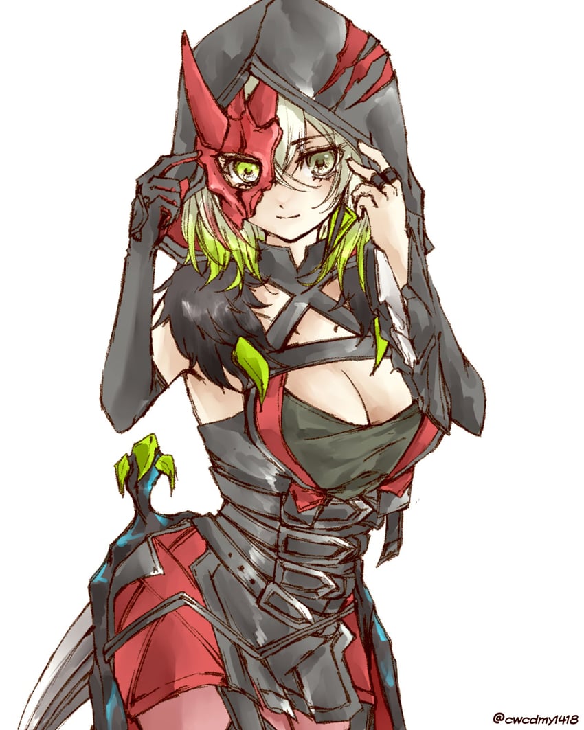 diabellstar the black witch (yu-gi-oh!) drawn by tsui_(keruko2417)