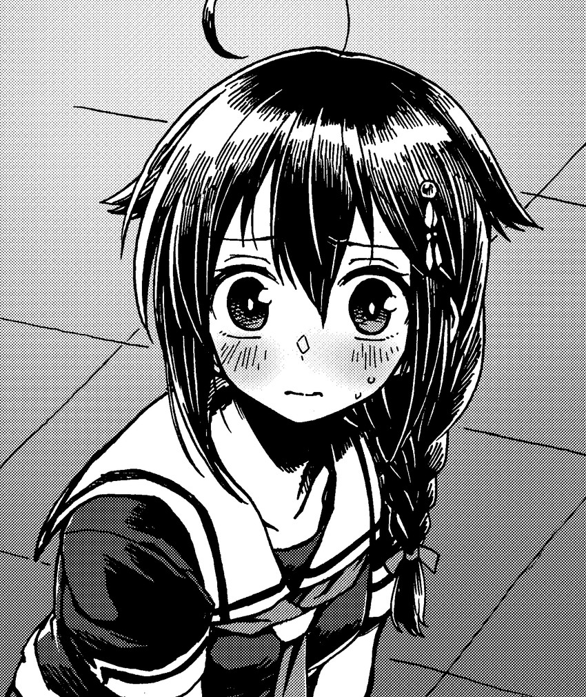 shigure and shigure kai ni (kantai collection and 2 more) drawn by gouta_(nagishiro6624)
