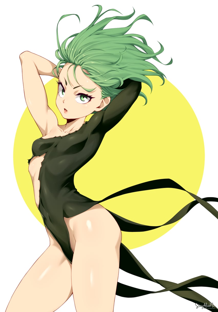 tatsumaki (one-punch man) drawn by stayaliveplz