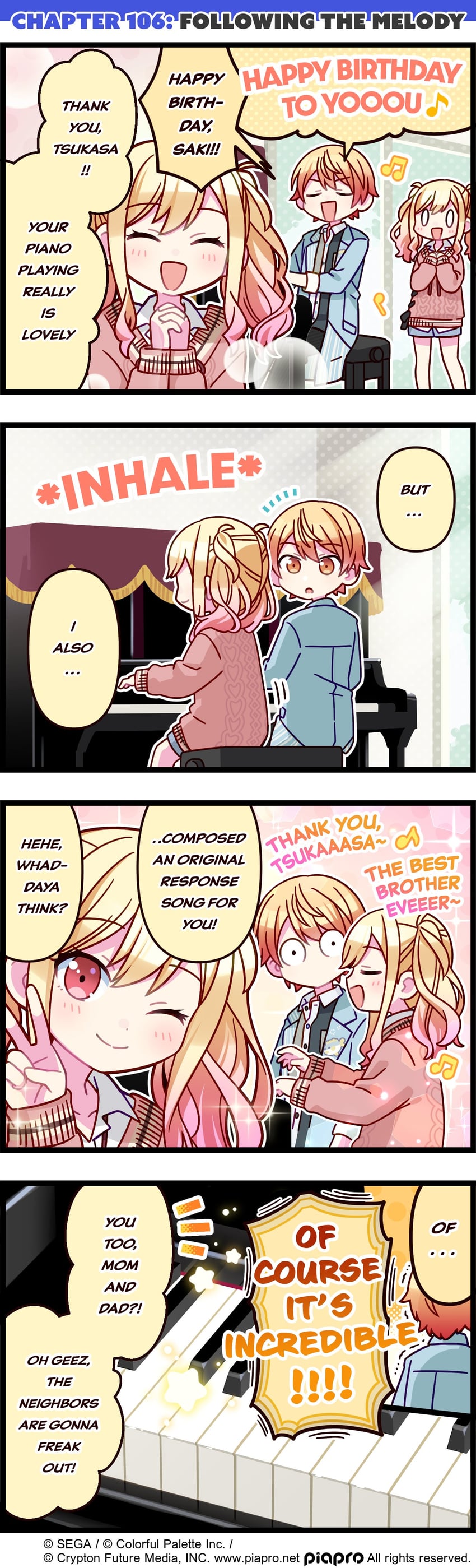 tenma tsukasa and tenma saki (project sekai) drawn by uso_(ameuzaki)