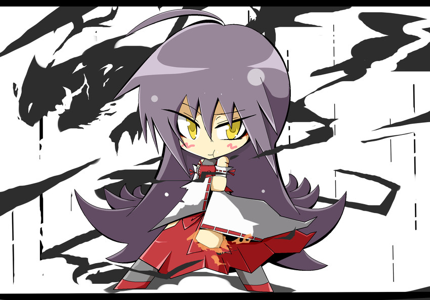 sendai hakurei no miko (original and 2 more) drawn by hiro_(hiro0529)