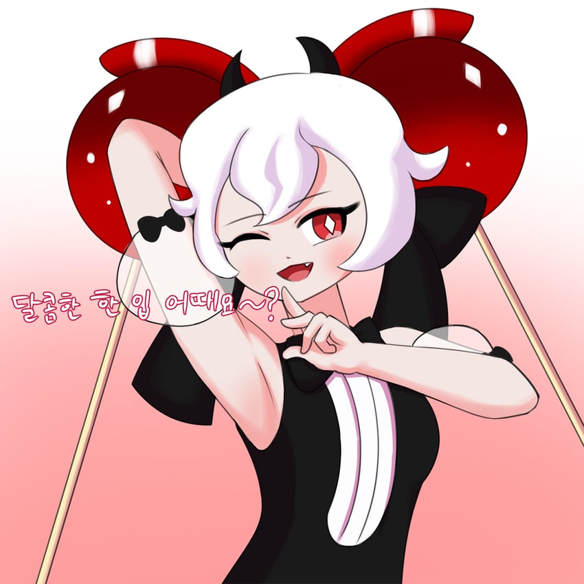 candy apple cookie (cookie run and 1 more) drawn by zubatar95