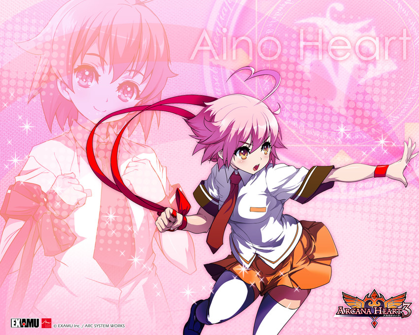 aino heart (arcana heart and 1 more) drawn by akaga_hirotaka