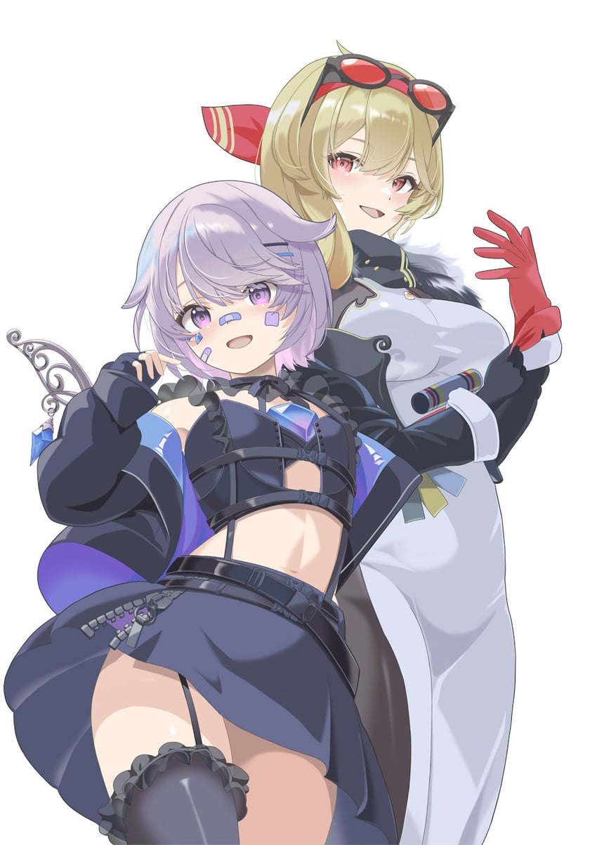 koseki bijou and kaela kovalskia (hololive and 2 more) drawn by glawsbsxpytn7j9