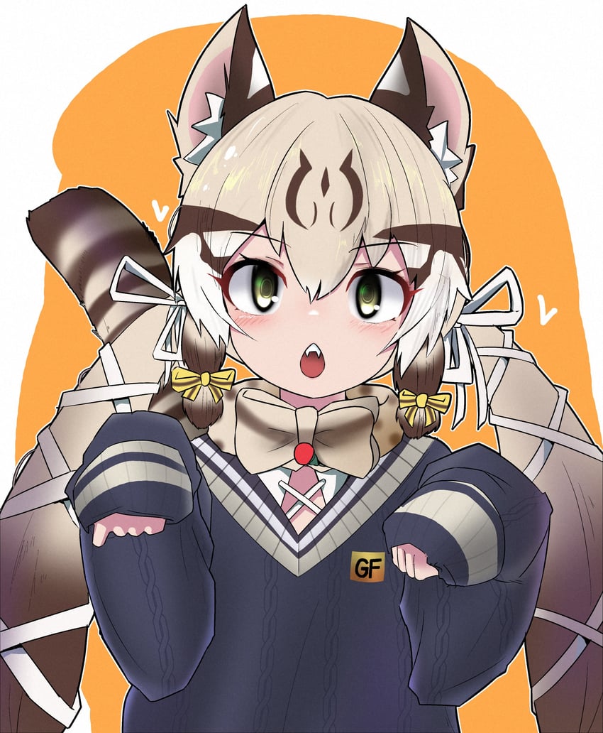 geoffroy's cat (kemono friends and 1 more) drawn by morrowine