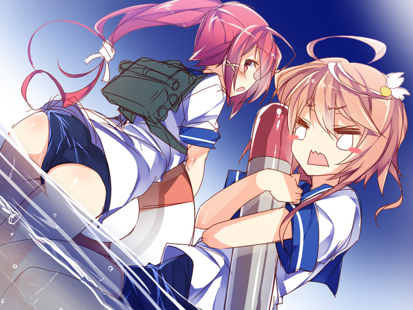 i-58 and i-168 (kantai collection) drawn by mtu_(orewamuzituda)