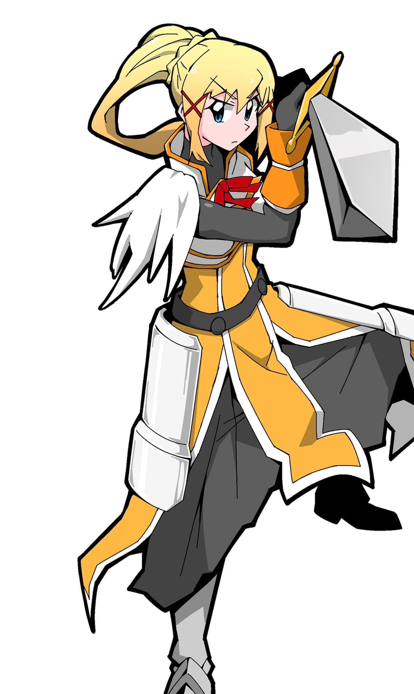 darkness (kono subarashii sekai ni shukufuku wo!) drawn by waaa0039