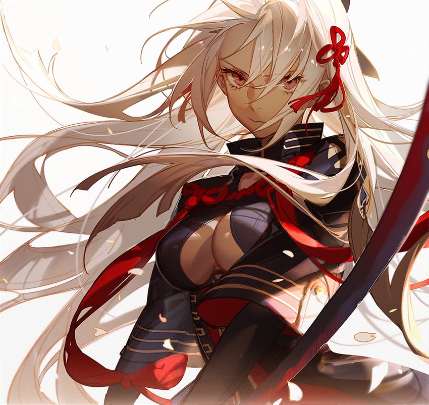 okita souji and okita souji alter (fate and 1 more) drawn by ask_(askzy)