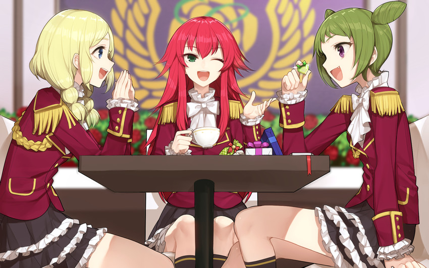 renjouji beru, morizono wakana, and takanashi otoha (pretty series and 2 more) drawn by hitoto