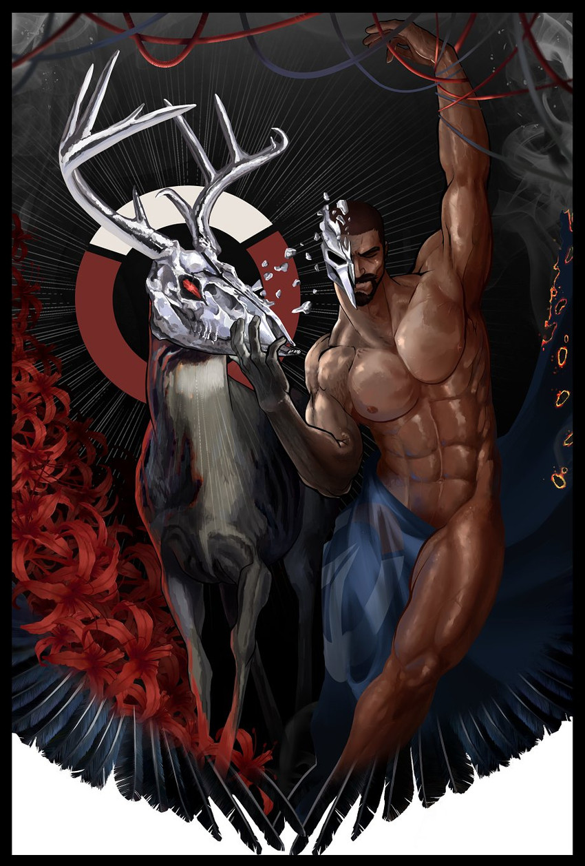 reaper (overwatch and 1 more) drawn by oricalcon